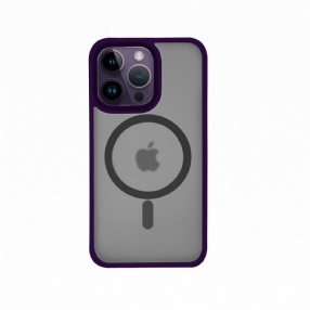 Capa Fosca Magnética - ROXO - iPhone 14 Pro